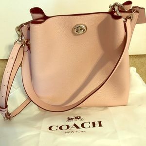 Coach Pink Leather bag